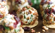 Goat cheese truffles