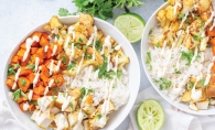 Curry Chicken Rice Bowls