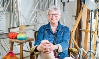 Leslie Granbeck, a fiber artist who teaches at the Edina Art Center.