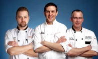 Taste of Edina’s competing chefs: Evan Freeberg, Brad Berg, Scott Thole and Nelson Pinos (not pictured).