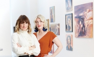 Hollie Blanchard and Kelly Netishen, the Art Girls curation service