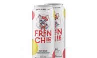 Two cans of Frenchie pre-mixed cocktails from Vikre Distillery