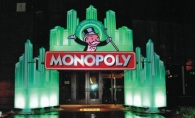 A Monopoly themed facade adorned the entrance of EHS for the 2011 all-night senior party.