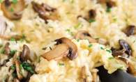 Mushroom risotto