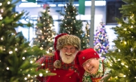 Santa and Albert at Bachman's