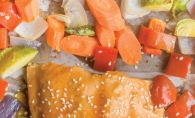 Sheet Pan Teriyaki Salmon and Vegetables