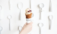 Sweet Science ice cream cone