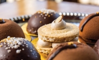 Chocolate tortes and pastries from Patisserie Margo. 