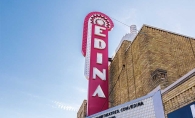 New Marquee at Edina Theatre New marquee at Edina Theathre.