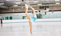 Figure skater Lucy Dau.