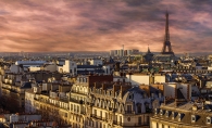 A shot of Paris, one of many great places to travel to during shoulder season.