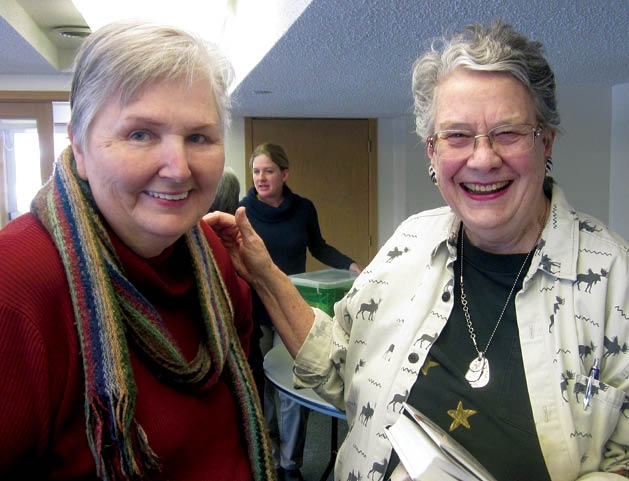 Diane Bomsta and Marcia Akins 