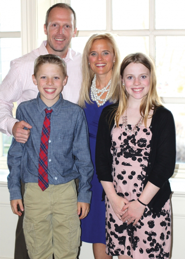 Rick, Megan, Nathan and Lauren Stone