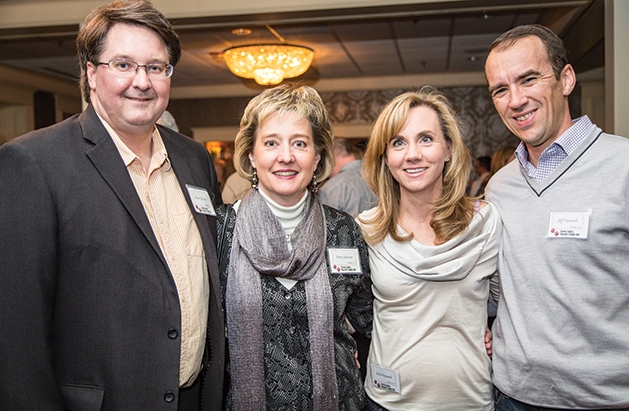 Brent and Anne Johnson, and Beth and Jeff Hayward