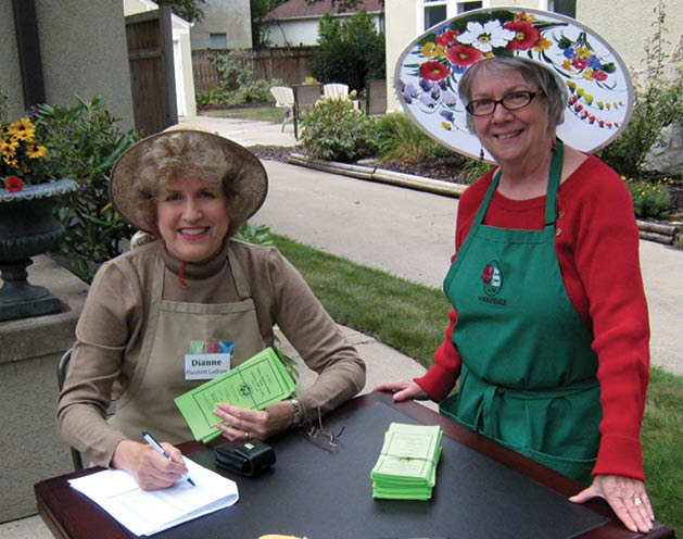 Dianne Plunkett Latham and Sue Neuhart