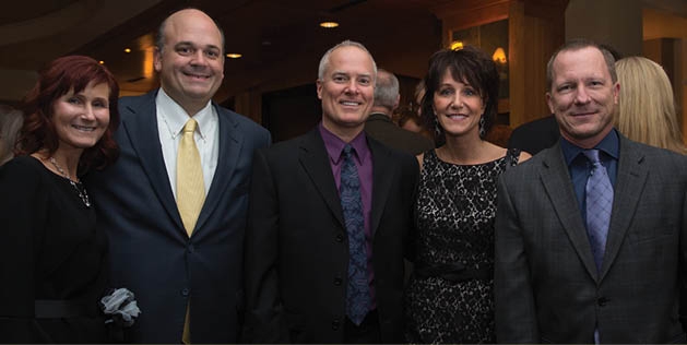 Carolyn Klein, Scott Tankenoff, Brian Sunder, Pam Sunder and Charlie Nestor