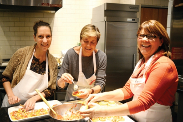 Julie Rowe, Jo Davidson and Nancy Ekern