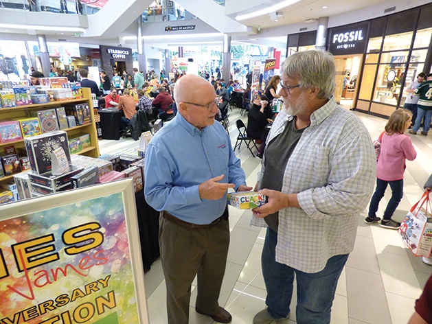 Shopper gets the lowdown on a great game for the grandkids at Games by James' 40th anniversary.