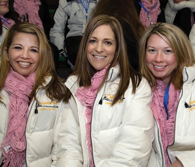 Karen Smith, Maggie Campbell and Rachel Hunt