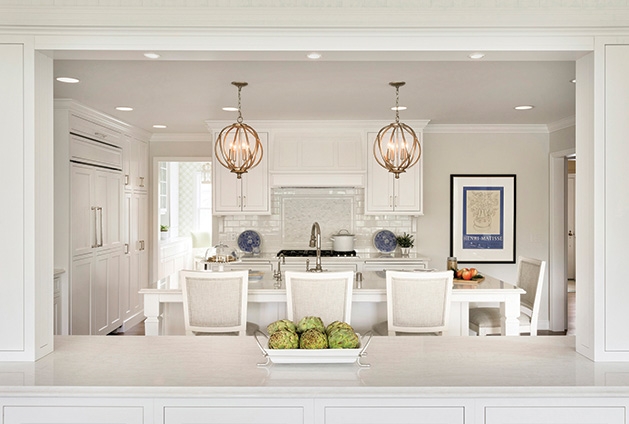 Edina kitchen remodel The remodeled Bennett kitchen in Edina.