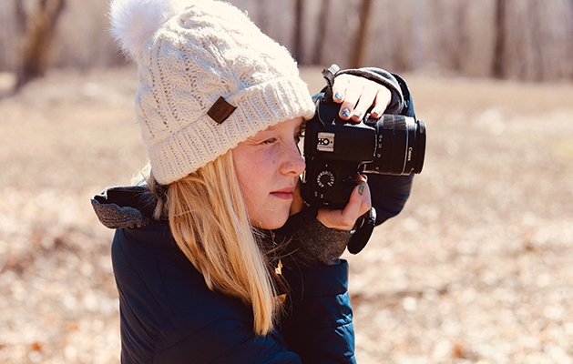 Budding Photog by Melissa Hunzelman