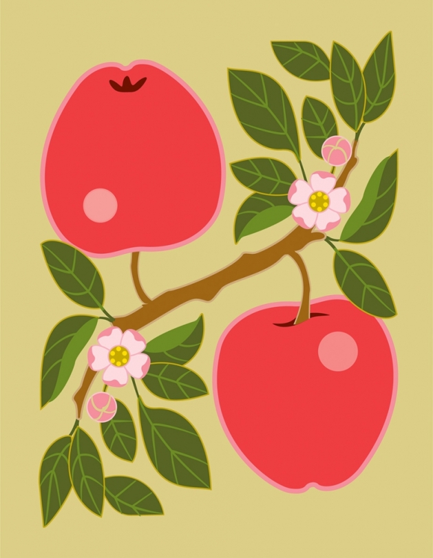 Apple Pair by Cindy Lindgren