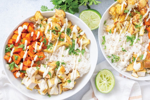 Curry Chicken Rice Bowls