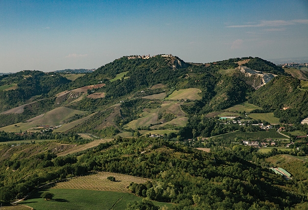 The Italian countryside