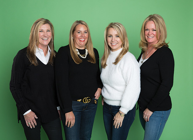 Four Edina mothers who founded the Edina Service Organization.