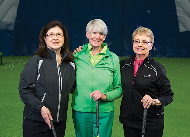 Members of the Women's Golf League at Braemar Golf Course 