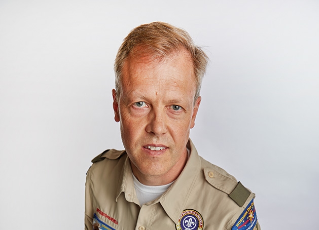 Craig Lebakken Craig Lebakken, head scout master for Boy Scout troop #62 and recipient of an Edina Community Foundation Connecting With Kids award.