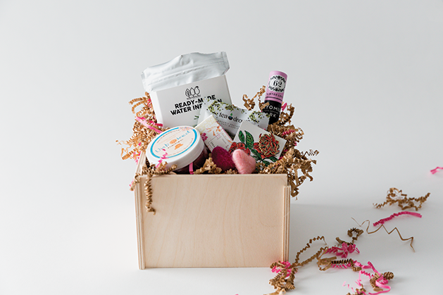 The Hearts to You Girl box, for her. $69.99