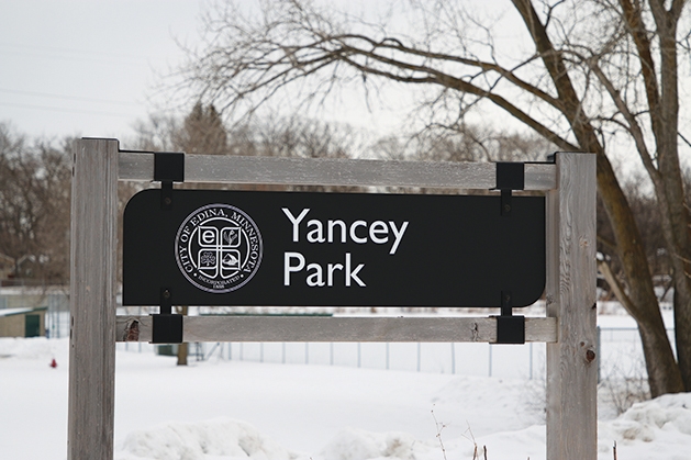 Yancey Park sign