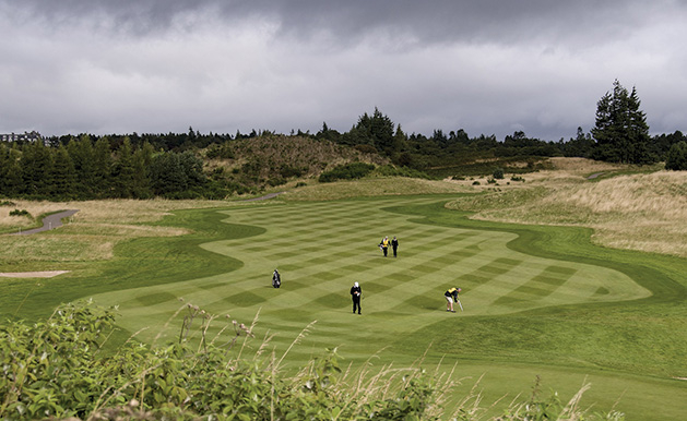 The Old Course at St. Andrews, the oldest golf course in the world