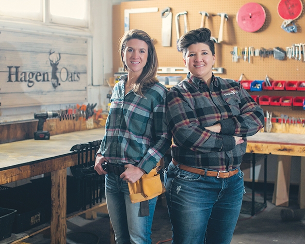 Anna Hagen and her sister Nikki Hollerich 