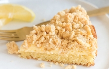 Lemon Coffee Cake with Cream Cheese Filling