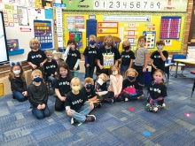 class at Creek Valley Elementary