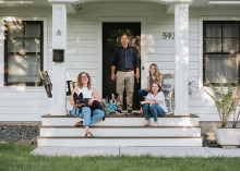 Front Steps Project family portrait