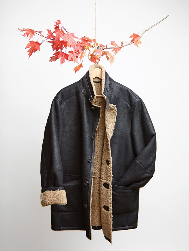 A Roseau Shearling coat from CircleRock