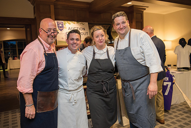 Andrew Zimmern and others at Taste Fore the Tour