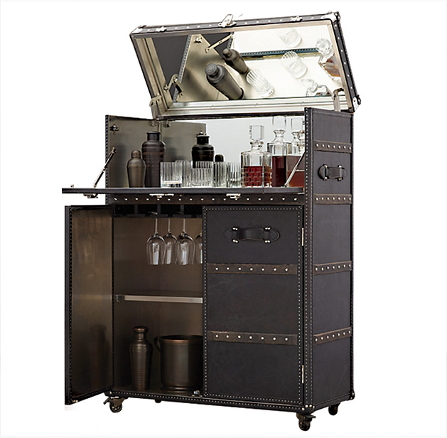 Williams Sonoma bar cart